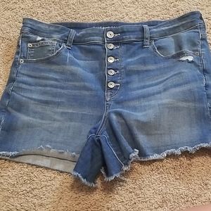 AEO Hi-Rise Next Level Stretch Shorties